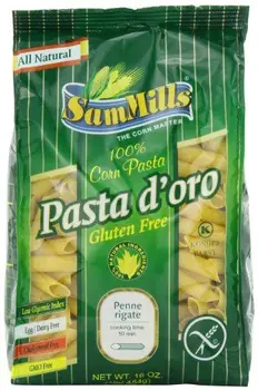 

Sam Mills Pasta Penne Rigate Gf 16 Oz
