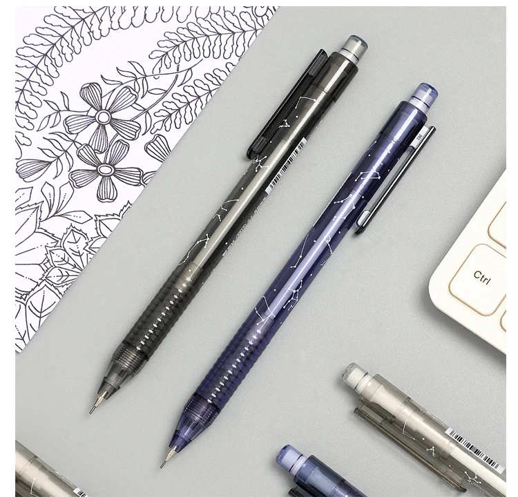 1 шт. простой милый механический карандаш с созвездием kawaii sketch Starry sky proppelling pencil школьные принадлежности 0,5 мм 0,7 мм