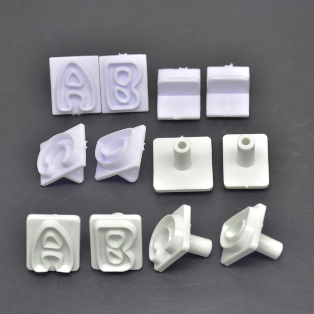 64 шт пластиковые формочки для печенья 3D DIY Алфавит помадка Формочки верхний и нижний чехол художественные украшения цифры буквы штампы