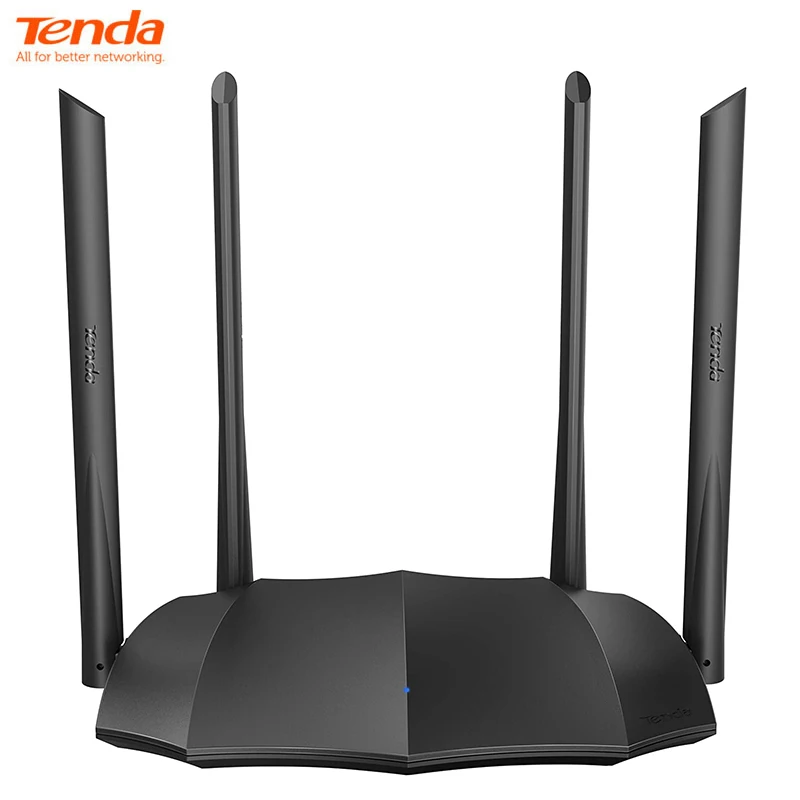 Tenda AC8 двухдиапазонный гигабитный умный Wi-Fi роутер AC1200 5 ГГц высокоскоростной