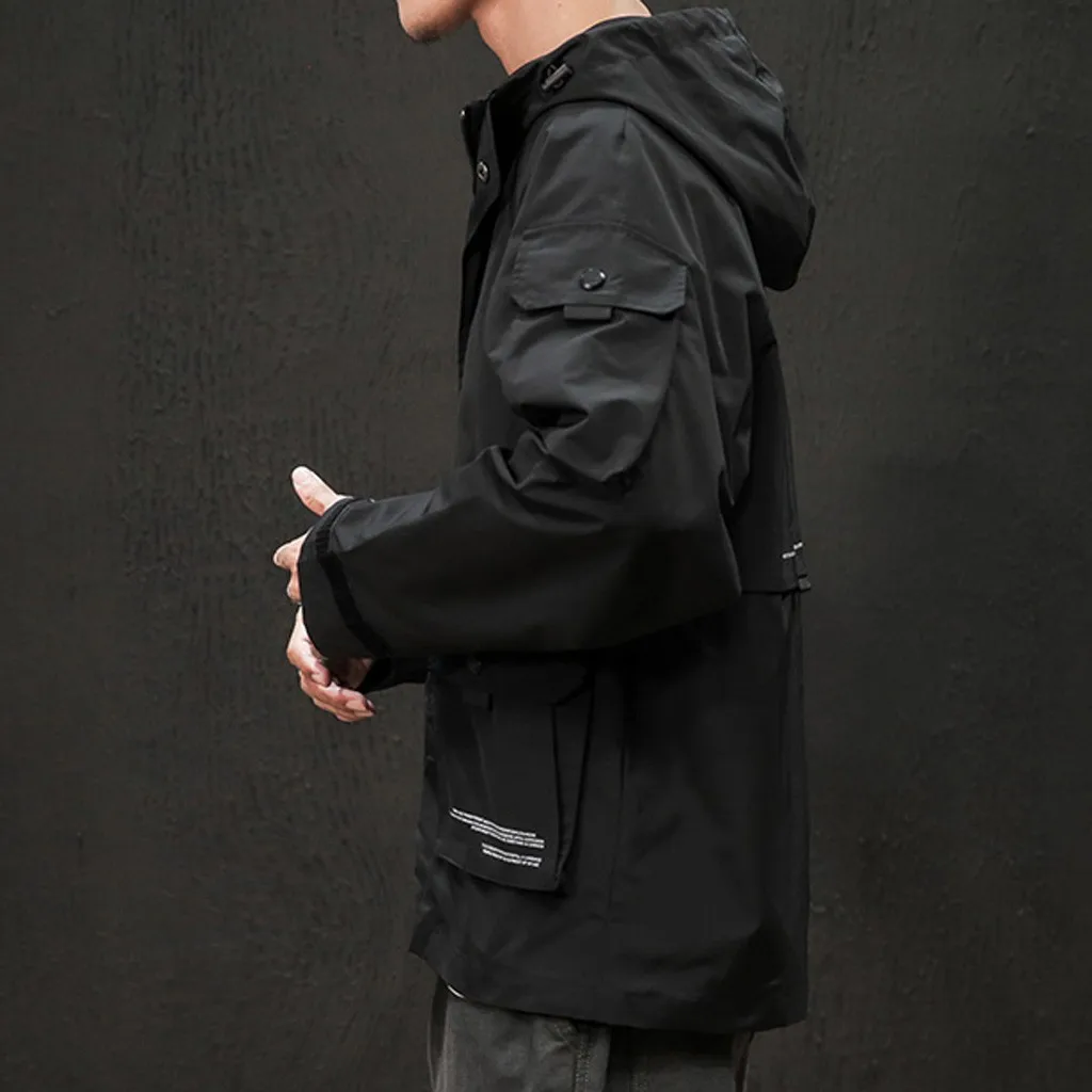 JAYCOSIN, осенняя мужская куртка, Jaqueta Masculino, верхняя одежда с длинным рукавом, на молнии, Мужская военная куртка, мужские пальто размера плюс M-5XL, 19AUG24