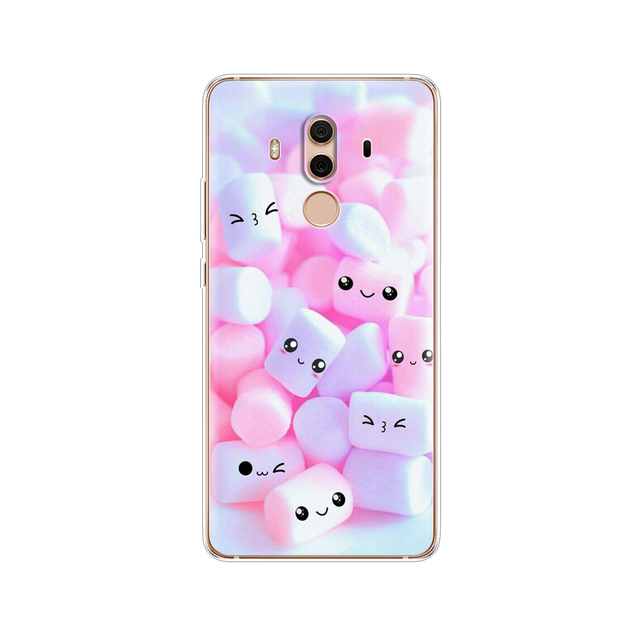 TPU Case For Huawei Mate 10 lite Printing Drawing silicon Phone Cases Cover For Huawei Mate 10 pro coque for mate 10