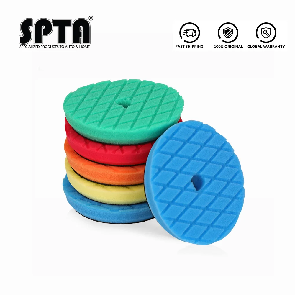 (Оптовые продажи 2) SPTA 6 5 дюймов (165 мм) Тяжелые режущие полировальные колодки и для