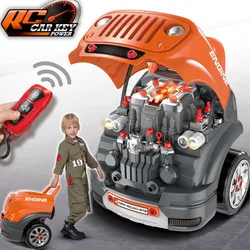 Nut Disassembly Loading Unloading Truck Diy Car Toy Child Screw Boy Creative Education Toy Car Model Assembled Block Tool Set
