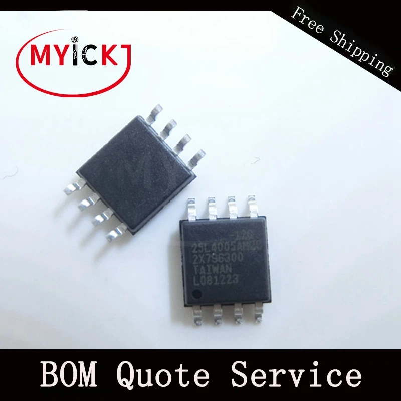 10 шт. MX25L4005AM2C-12G SOP8 4M-BIT [x 1] CMOS последовательная вспышка IC чип