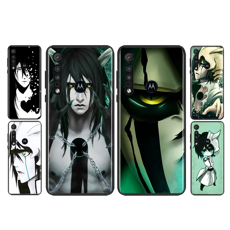 Аниме отбеливатель Ulquiorra Cifer для Motorola G9 G8 G Stylus Power One Fusion Hyper Edge E7 E6 5G Plus Play Lite чехол