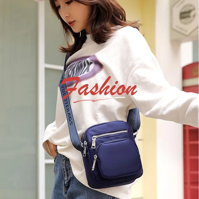 

Lightweight Fashion Nylon Shoulder Bag Female Simple Practical Shoulder Bag Casual Trend Wild Travel Messenger Bag