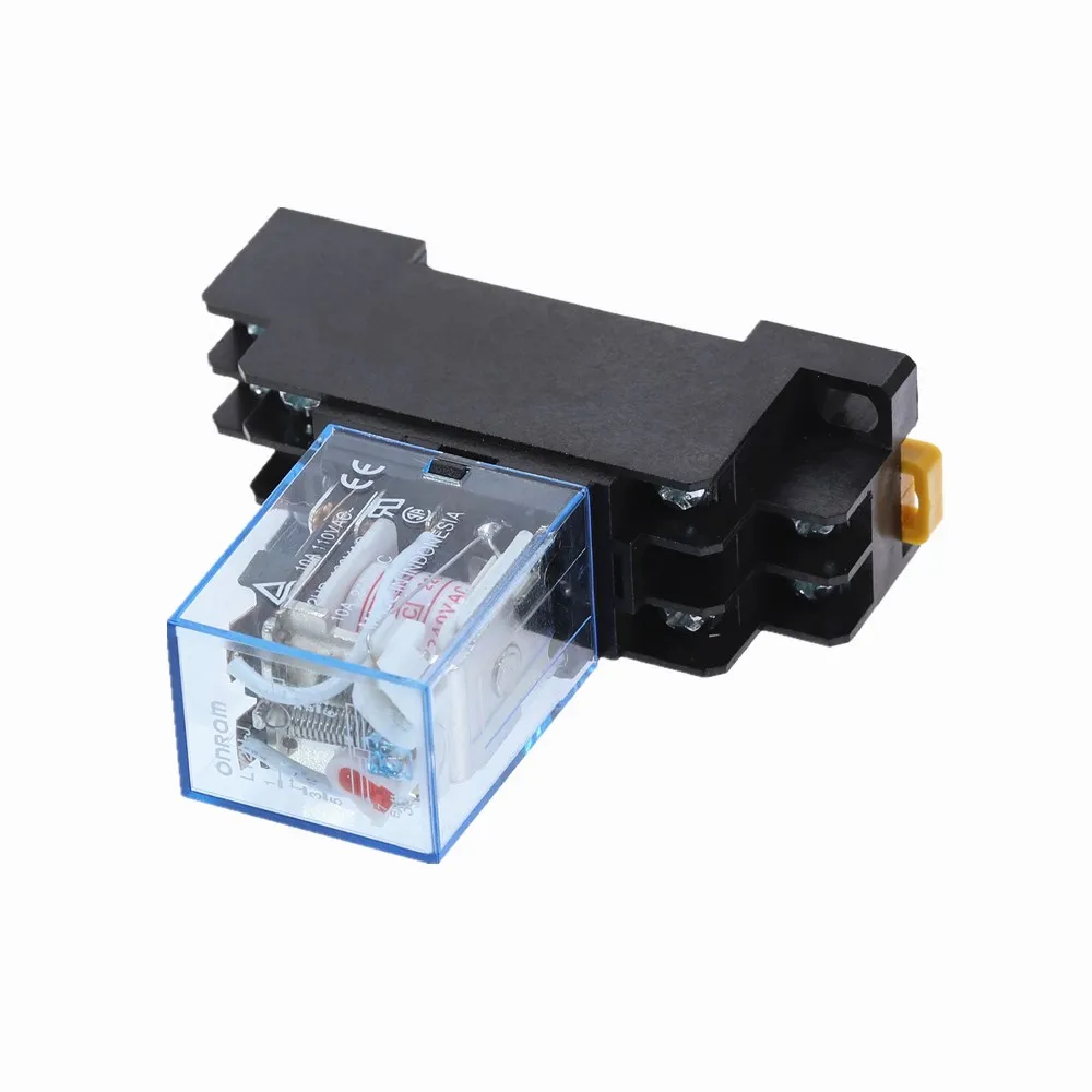 LY2N J реле 12V 24V / AC 110V 220V катушки высокое качество общего назначения DPDT микро мини с