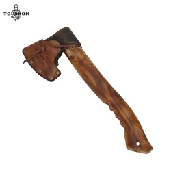 Housse de protection de lame de hache en cuir véritable, accessoires de Camping en plein air menuiserie 