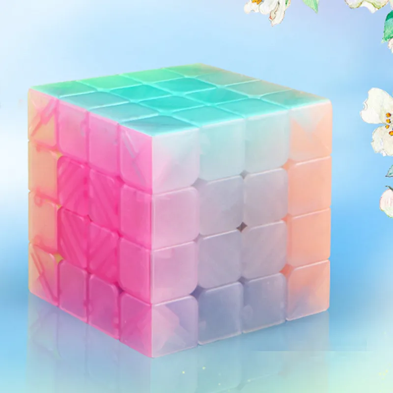 Cubo Magico QiYi 2x2x2 3x3x3 4x4x4 странная форма Пирамида косой Marstermorphix волшебный куб брелок желе куб головоломка игрушка