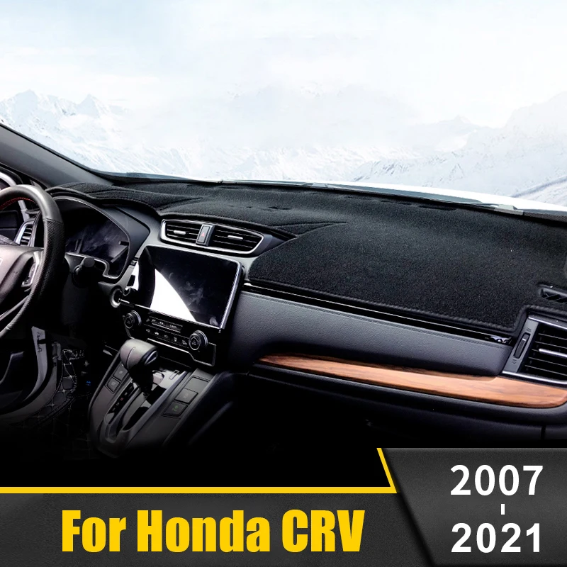 Для Honda CRV CR-V RE RM RW 2007-2017 2018 2019 2020 Чехлы для приборной панели автомобиля коврик