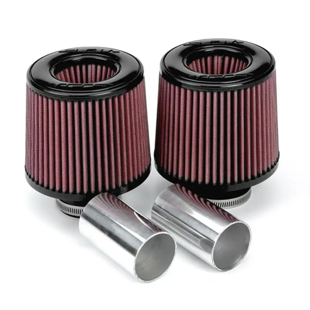 

2.25" Dual Cone Intake Air Filter FOR BMW E90 E92 E93 135i 335i 535i & 535xi E89 Z4 N54 B30 3.0l