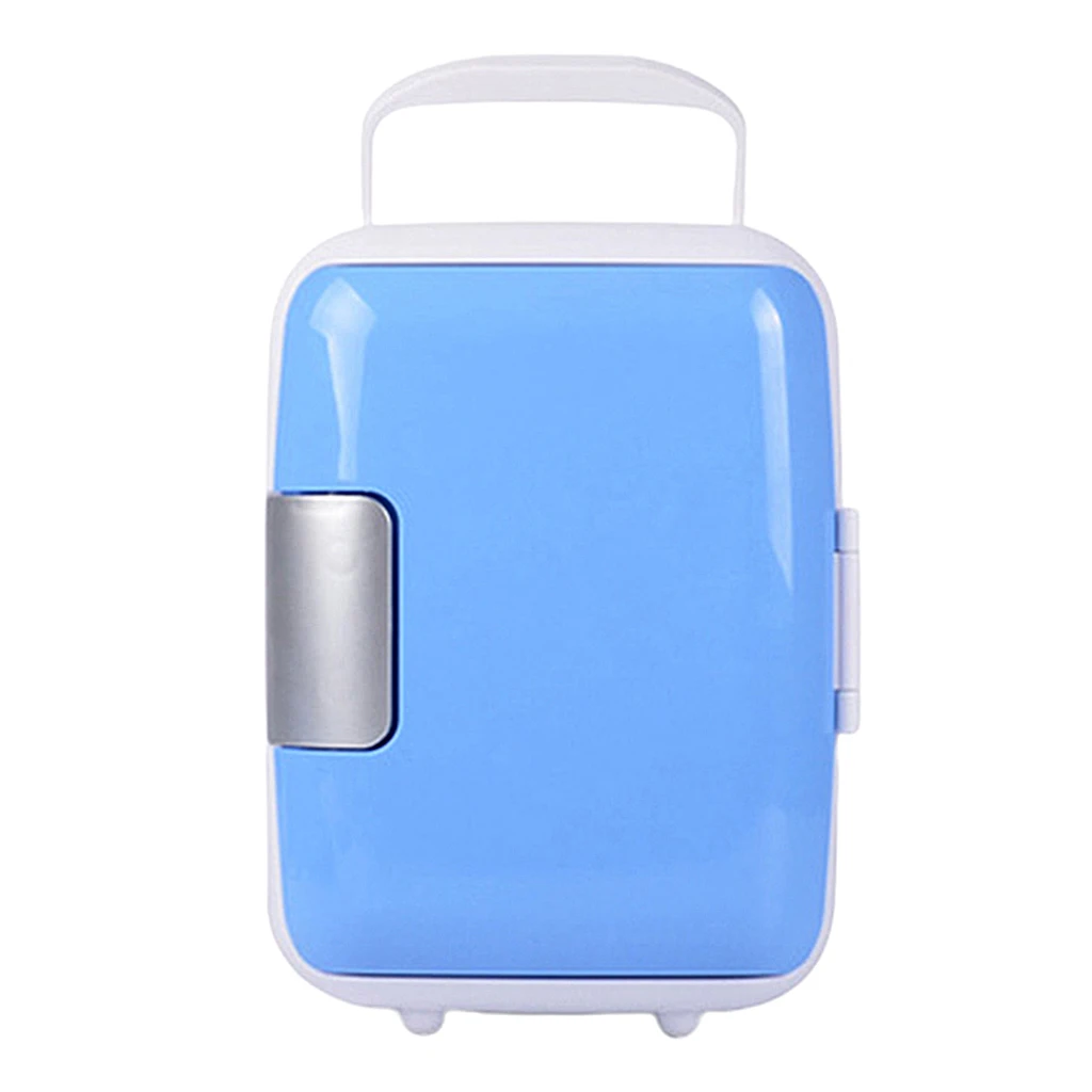 Mini Car Refrigerator 4L Food Drinkes Dual-Use Cooler Warmer Box Fridge Portable 12V Car Refrigerator For Office Yacht Truck RV best camping fridge