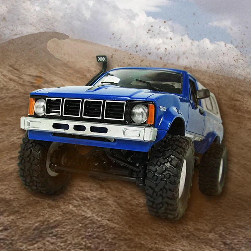 

WPL C-24 1/16 Scale RC Car Rock Crawler 4WD Off-road Military Truck Best Toy
