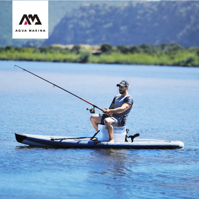 Aqua Marina 3.3m New Drift Fishing Surfing Board Water Stand Up Stable  Antiskid Surfboard Sea Fishing Paddle Board With Base - Surfing Accessories  - AliExpress