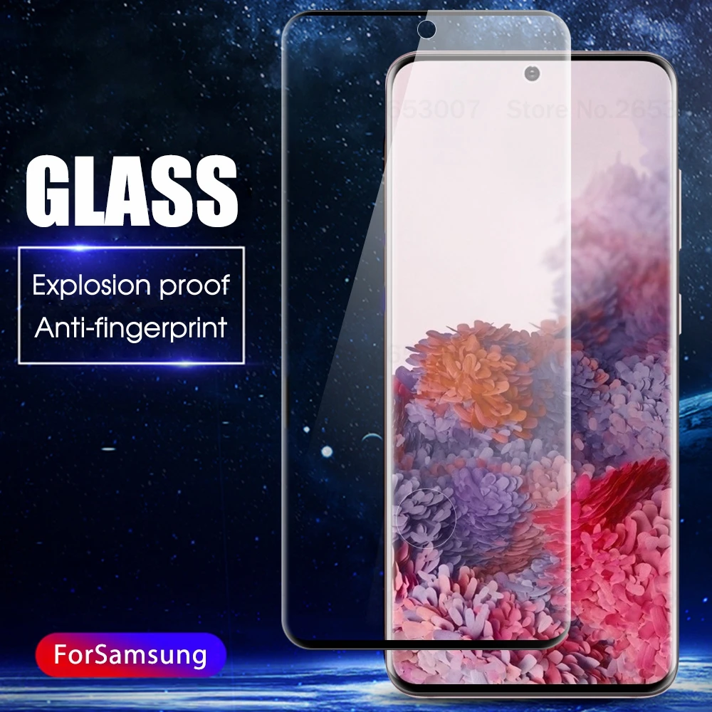 EKDME закаленное Стекло для samsung Galaxy S10 плюс S10E S9 S8 Plus Note 8 9 S7 край S6 3D Круглый с