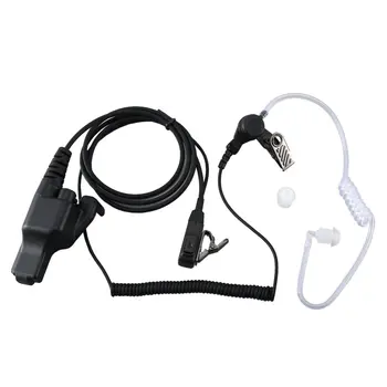 

For Walkie-talkie Headset Throat Mic Vacuum Sound Transmission CS Headset Extendable Throat Microphone