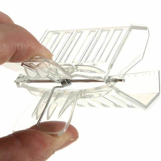 Műanyag Méhészeti Méhkaparó Szerszám Queen Clips Bee Catcher Cage Méhész Felszerelés Tartós - Image 3