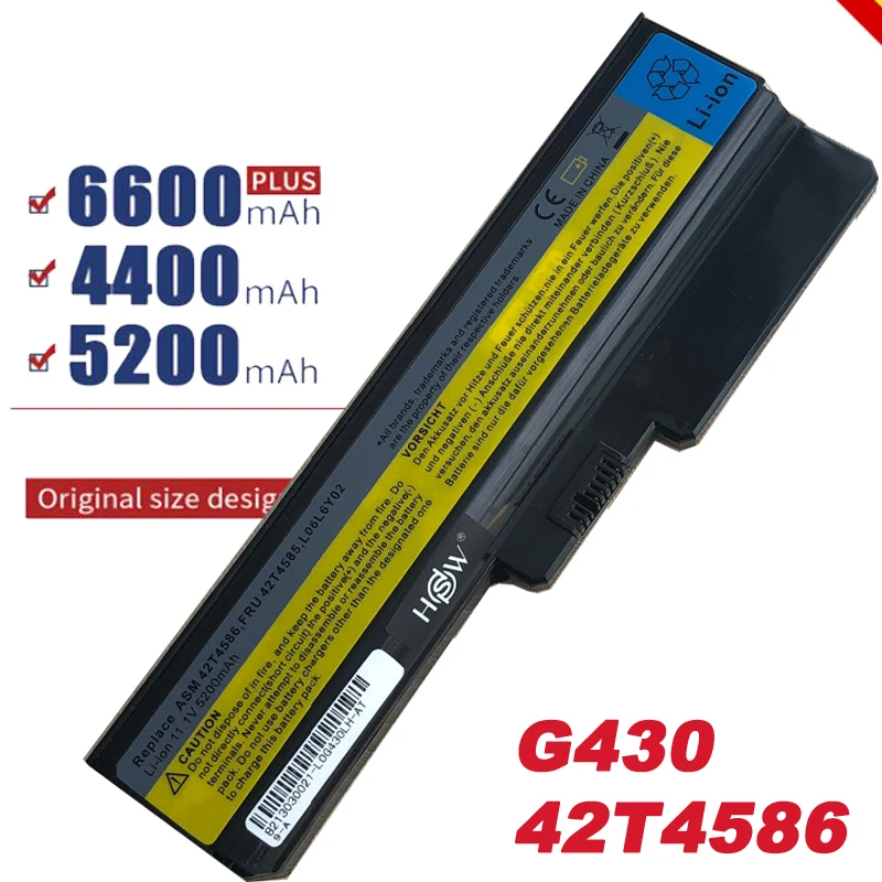 L08O6C02 L08S6C02 LO806D01 L08L6C02 L08L6Y02 L08N6Y02 ноутбук Батарея для lenovo G430 G450 G455A G530 G550 Бесплатная