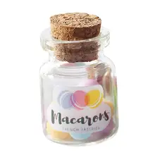 

Mini Candy Bottle Cover Design Small Size Non-fading for Children Doll House Candy Bottle Cute Dollhouse Candy Bottle