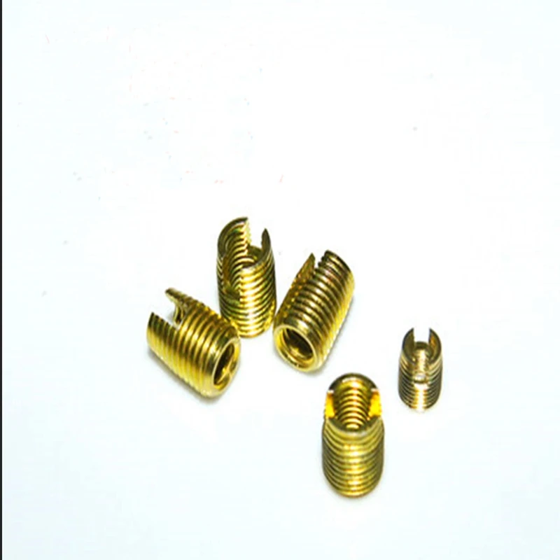 302 type self tapping screw sleeve screw sleeve slotted thread protective sleeve bushing m2.5/m3/m5/m8/m10/m16 SCREWS