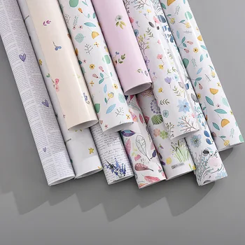 

75x52cm Gift Floral Style Wrapping Paper Roll for Wedding Kids Birthday Holiday Baby Shower Gift Wrap Craft Paper Decor Gifts