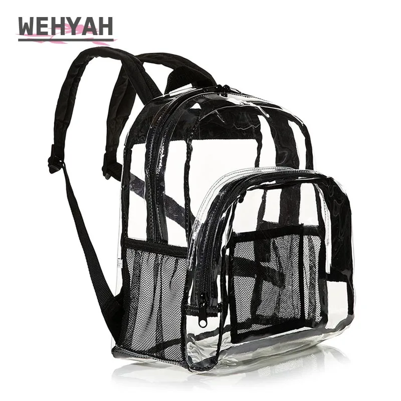 clear school bag