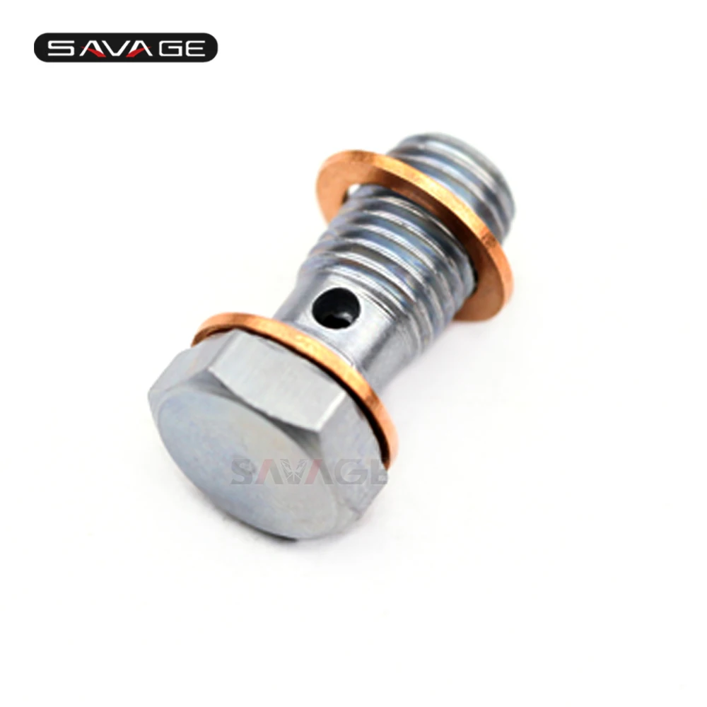 S  Motorcycle Universal  Banjo&nbsp;Bolt&nbsp;Brake&nbsp;Master&nbsp;Cylinder&nbsp;Oil Hose Screw  (10)