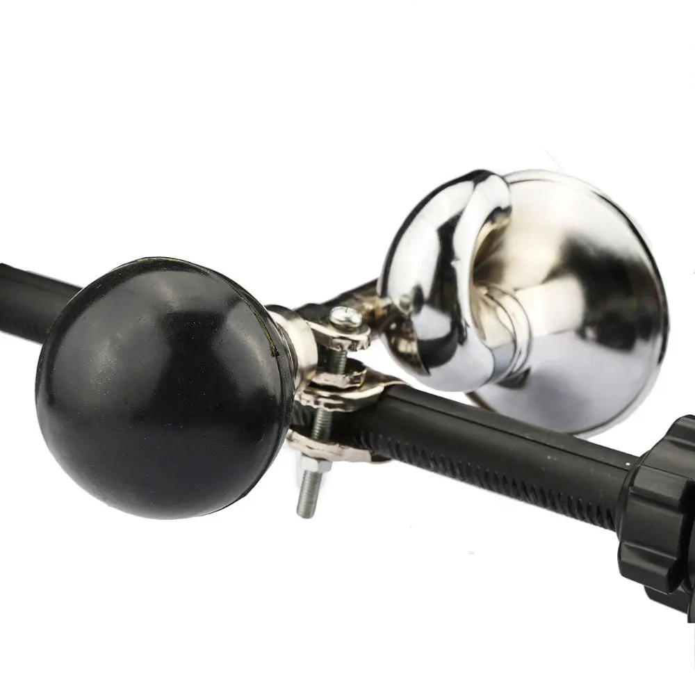 Antique Retro Cycling Trumpet Squeeze Rubber Bell 19cm Street Handle Gym Travel Non-Electronic Trumpet Classical Enjoy Outdoor