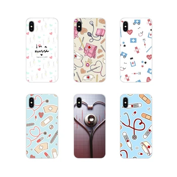 

Nurse Medical Medicine Health Heart Design Cover For BQ Aquaris S 5059 5035 6040L C V Plus X X2 Pro U U2 Lite M 2017 E 4.5 E5 X5