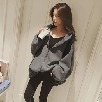 

Autumn Winter Thicken Velvet Maternity Hoodies Loose Sweatshirt Clothes for Pregnant Women Pregnancy Outwear Coats