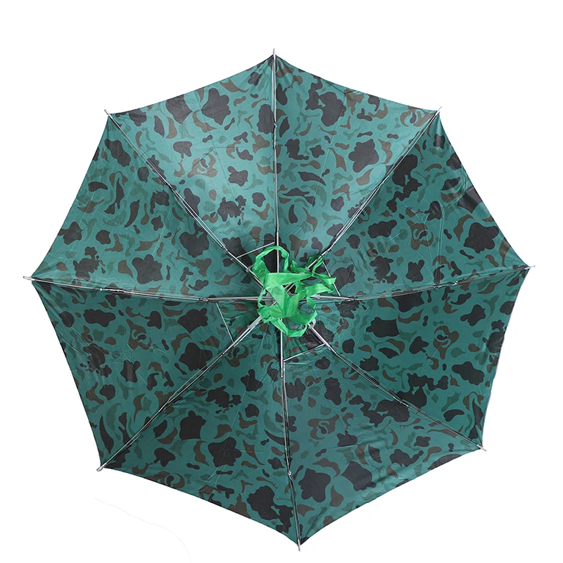 Большой головной зонт, анти-УФ, анти-дождь, для путешествий, рыбалки, зонт, шляпа, портативный складной зонт для мужчин и женщин