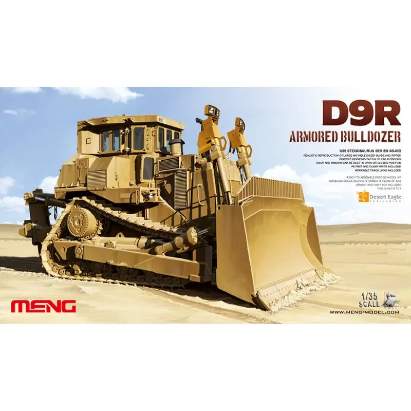 Meng МОДЕЛЬ SS-002 1/35 D9R Doobi бронированный Бульдозер-набор моделей | Игрушки и хобби