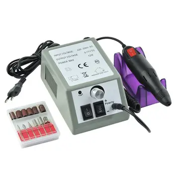 

Manicure Grinding Machine Polishing Tool Nail Red Box 2000 Sander Power Nail Piercing Device Nail Polisher Gray