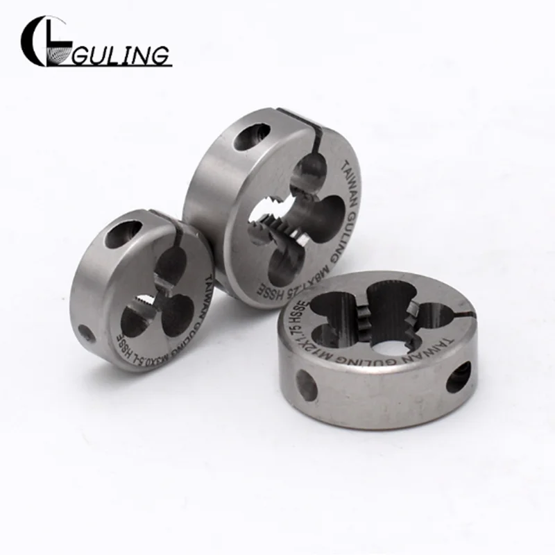 

GULING 1pcs Hard Threading Die Tap UNF UNS UNC standard Right Hand Thread HSSE Dies Tool for thread