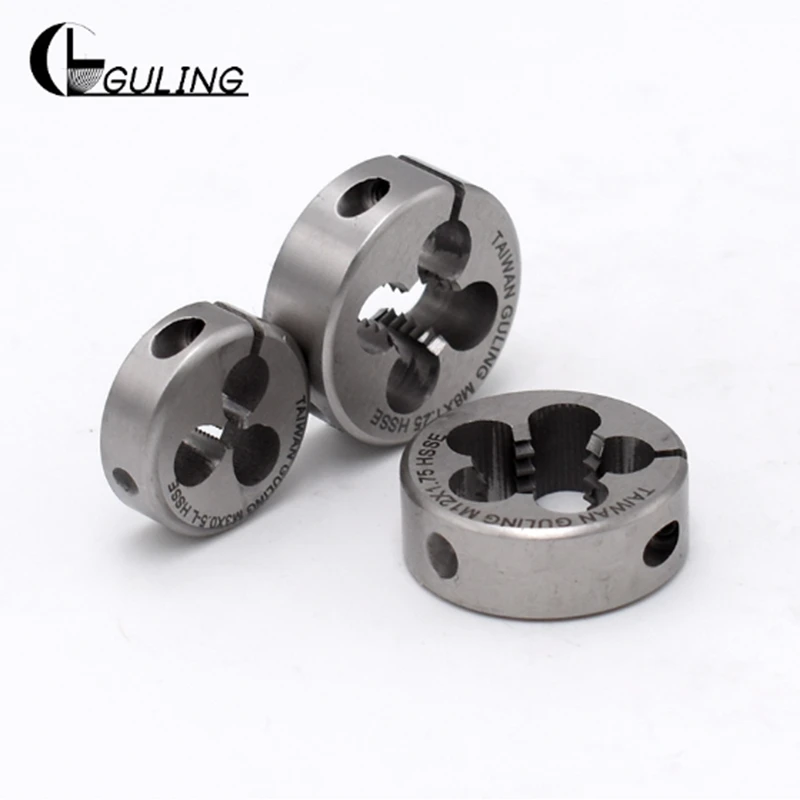 M1.4 M1.4x0.3 Pitch Metric Right Right Round Die Cutting Machine Thread Screw Tool Threading HSS High Speed Steel M1.4 M1.4x0.3 Pitch Metric Right Right Round Die Cutting Machine Thread Screw Tool Threading HSS High Speed Steel