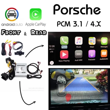 

For Porsche Cayenne Macan Panamera 982 718 991 911Carplay box Rear&Front camera Bluetooth Interface Display Improve Auto Android