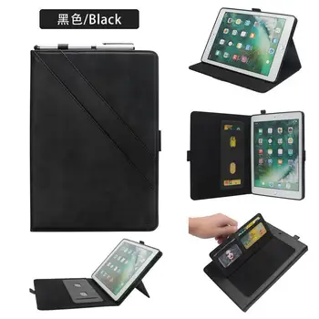 

Auto Wake Up/Sleep Function Stand Smart Cover For Apple iPad mini 1 2 3 4 A1599 A1600 A1601 A1538 A1550 PU Leather Cover+gifts