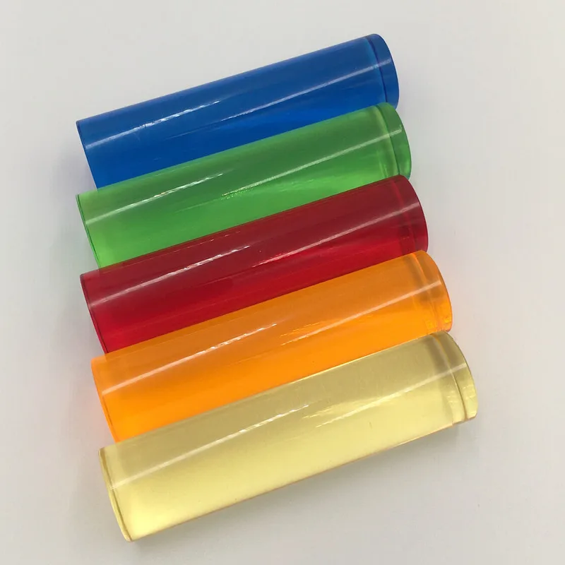 OD25x1000mm Acrylic Rods Multicolor Translucent