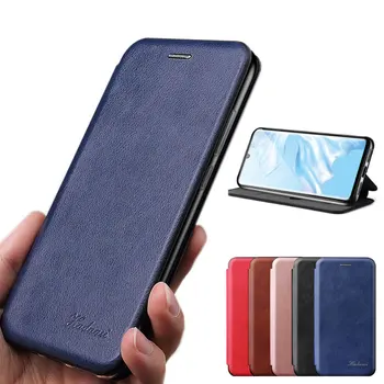 

For Huawei Honor 9C Case Magnetic Flip PU Leather Case For Huawei Honor 9C 9 C AKA-L29 Wallet Case on Honor9C Phone Cover