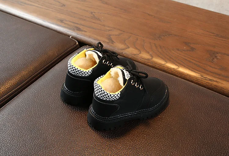 Boys Boots Winter Kids Snow Boots Sport Children Shoes For Boys Sneakers Fashion New Leather Child Shoes