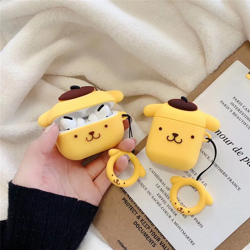 3D Pudding Dog Bluetooth Earphone Case for Airpods Pro Cute Protective Cover for Airpod Pro 1 2 3 Accessories with ring strap
3D Pudding Dog Bluetooth Earphone Case for Airpods Pro Cute Protective Cover for Airpod Pro 1 2 3 Accessories with ring strap