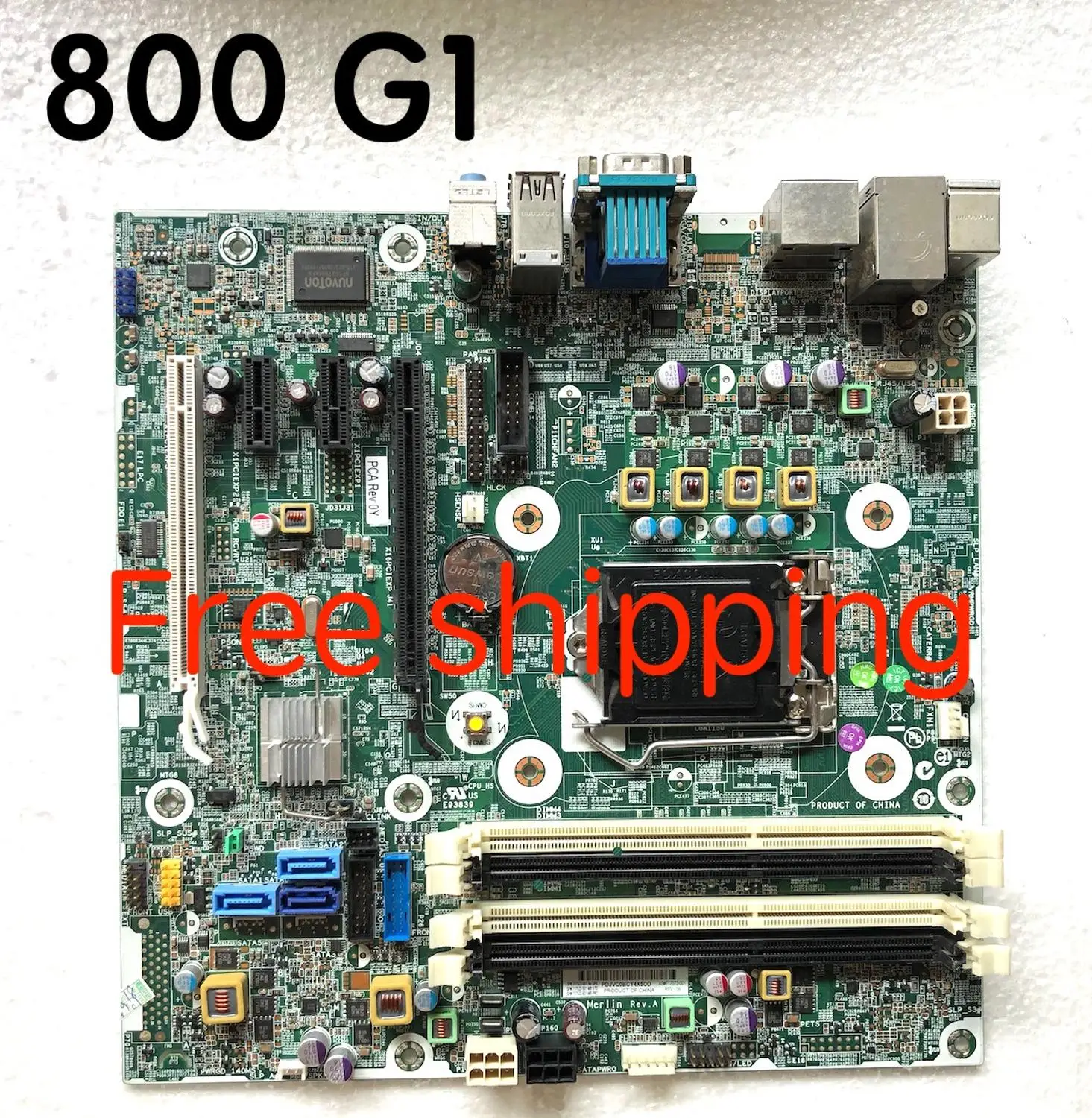 

717372-001 For HP Elited esk 800 G1 SFF Desktop motherboard 717372-002 717522-001 motherboard100%tested fully work