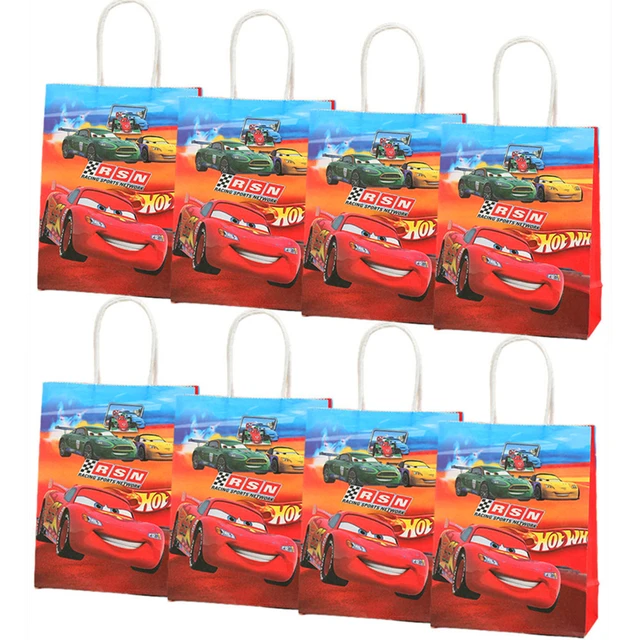 24pcs Pixar Cars Lightning McQueen Theme Water Bottle Sticker Kids Birthday  Party Decoration Supplies Car Water