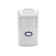 Пират2 беспроводной двойной, инфракрасный детектор движения сенсор устройства домашней безопасности обнаружения ангела с световой индикатор тревоги