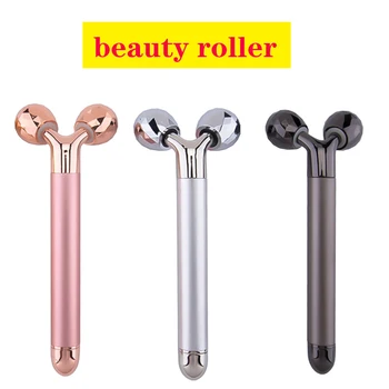 Electric Roller Beauty Bar Vibrating Facial Roller Massager Anti-Wrinkle Skin Care Roller Face Massager Lift Slimming Tool 1