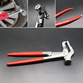 Equilibratrice del peso della ruota strumento per pneumatici strumento per martello pinza per il peso della ruota per accessori per strumenti di riparazione di motociclette per auto martello