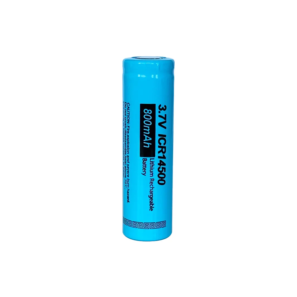 PKCELL ICR14500 14500 800mAh 3 7 V перезаряжаемые литий ионные аккумуляторы led lampe de poche Batterie