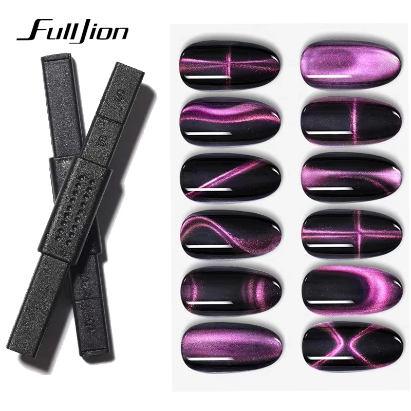 

Fulljion Multi-funcation Nail Art Magnet Stick 3D Cat Eyes Effect Strong Magnet Board Magnetic For Nail Gel Polish Manicure Tool