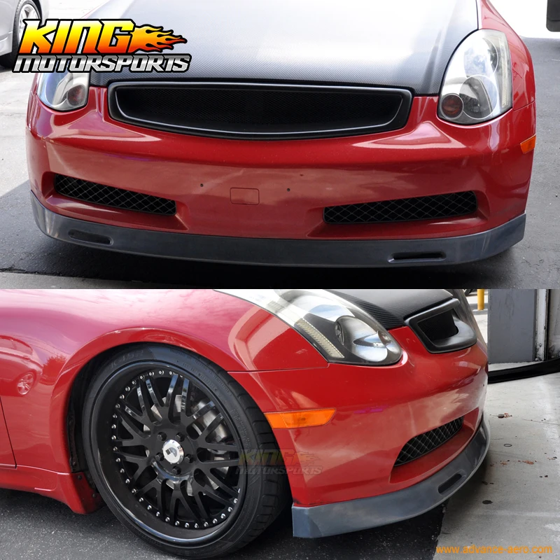 Fit For 03 07 Infiniti G35 2dr Coupe B Type Front Bumper Lip Spoiler Urethane Bumper Lip Spoiler Front Bumper Lipbumper Lip Aliexpress